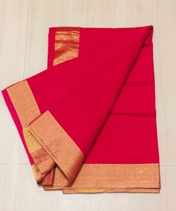 Elegant Red Saree