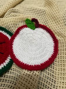 Crochet Fruit Coasters