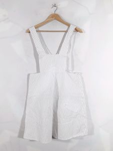 Off-White Casual Dungaree Skirt (Women&#39;s)