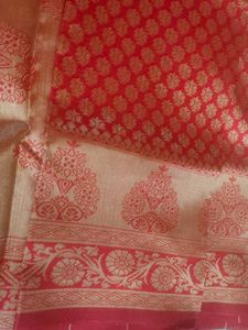 New Saree With Blouse Piece