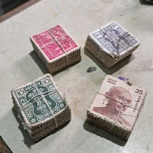 VINTAGE 4x100 Stamps