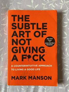 &#34;The Subtle Art of Not Giving a F*ck&#34; by Mark Mans