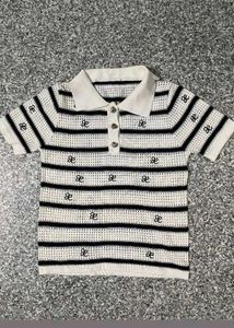 Striped Knit Top