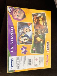 Masha &amp; The Bear 3 In 1 Puzzle