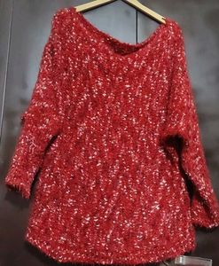 Maroon Winter Top For Girl Or Woman 42 Bust