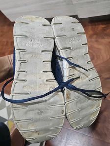 Blue Skechers Running Shoes