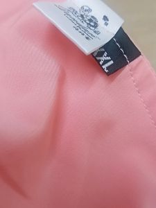 Peach Bell Sleeve Blouse
