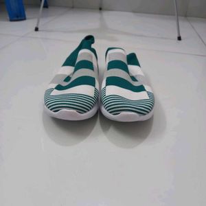 Striped Slip-On Sneakers