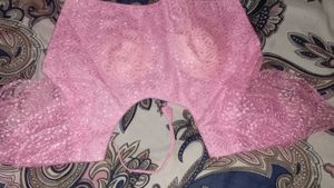 Pink Embellished Blouse