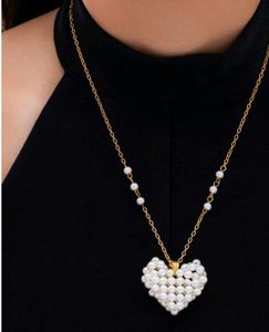 Pearl Heart Necklace 💖