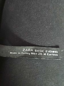 Black Mini Dress From ZARA