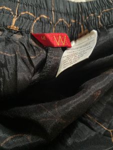 W Women’s Black Printed Palazzo (14)