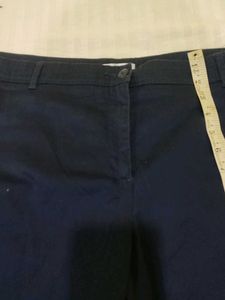 Navy Blue Capri Pants