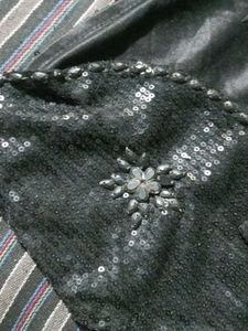 Sequin Embellished Party Vest