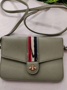 Fluorescent Green Sling bag