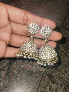 Sparkling Jhumka Earrings
