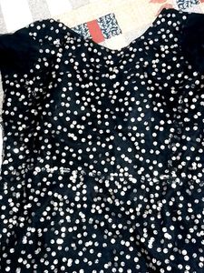 Beautiful Black Kurti For Girls