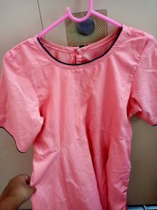 Beautiful Cotton Pink Frock