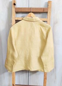 Yellow Button-Down Shirt size-42-44