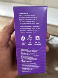 Bake 2% Kojic Acid  Dark Spot Face Wash Brand New