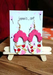 Sweet Petals Earrings 💗🌷