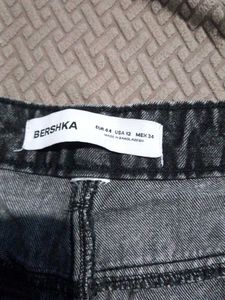 Black Wash Cargo Pants