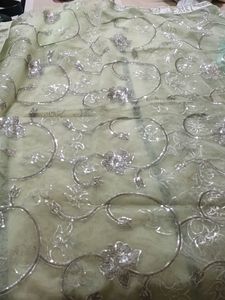 Sitara Work Net  Saree With A Stitched Blouse Bust 38..saree With No Flaws...Sale SALE SALE....GRAB IT