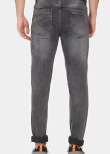 Flying Machine Men Grey Comfort Slim Fit Low-RiseM