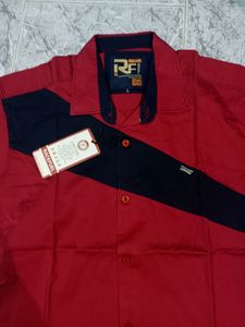 Red Color Men&#39;s Branded shirt From Rack Fuel