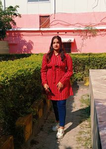 Red Polka Dot Tunic