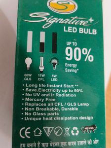 7 Watt Bulb Signature