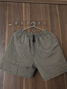 Checked Comfy Daily Wear Shorts