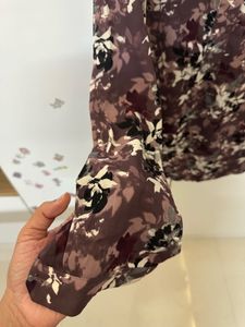 Size 10 M&amp;S Elegant Pink Flowery Top