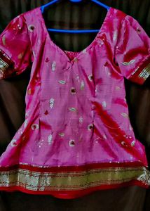Pattu Pavadai Set Indian Traditional