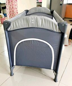 Babyhug My Space Playpen With Removable Mosquito Net