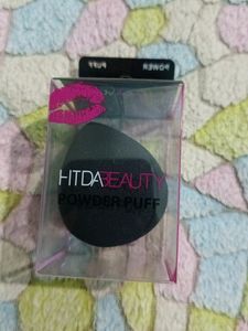 Huda Beauty Powder Puff Black