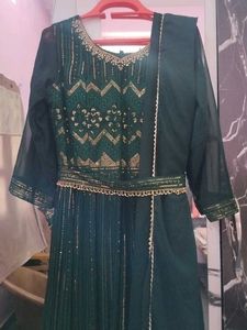 Designer Full Chikankari Dress
