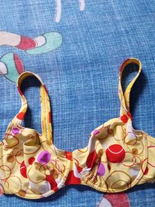 Funky Patterned Bikini Top