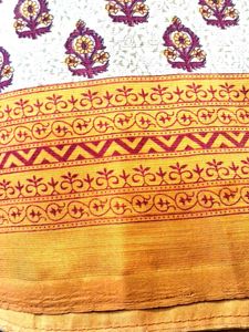 cotton blended saree