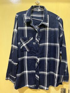 Blue Plaid Flannel