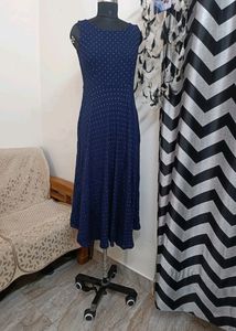 Blue Long Kurti