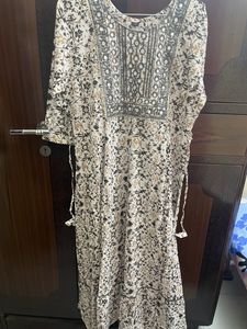 Anarkali heavy kurti with gota pati work nd foil ❣