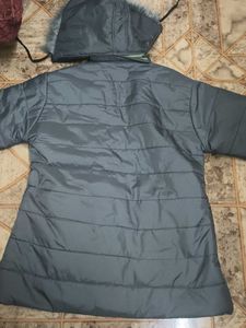 Stylish Grey Padded Jacket