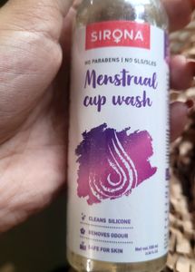 Sirona Menstrual Cup Wash Only At 99rs