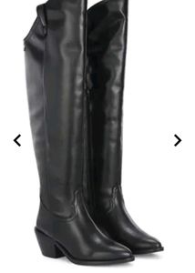 knee length boots