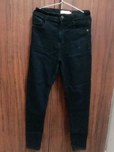 Black Skinny Fit Denim Jeans