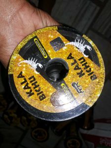 Black Bichu Manja With Silver Chip   Brand New