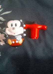 Vintage Mickey Mouse Spinning Top Toy