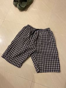 Checked Shorts