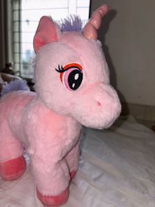 Pink Unicorn Plush Toy Hamleys